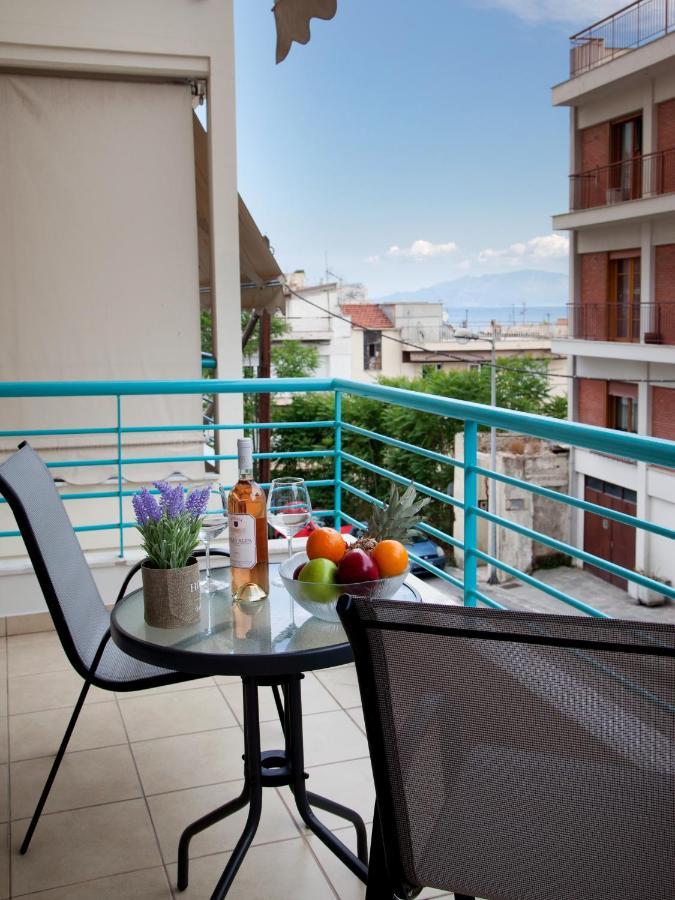 Kamares Loft Apartment Kavála ภายนอก รูปภาพ