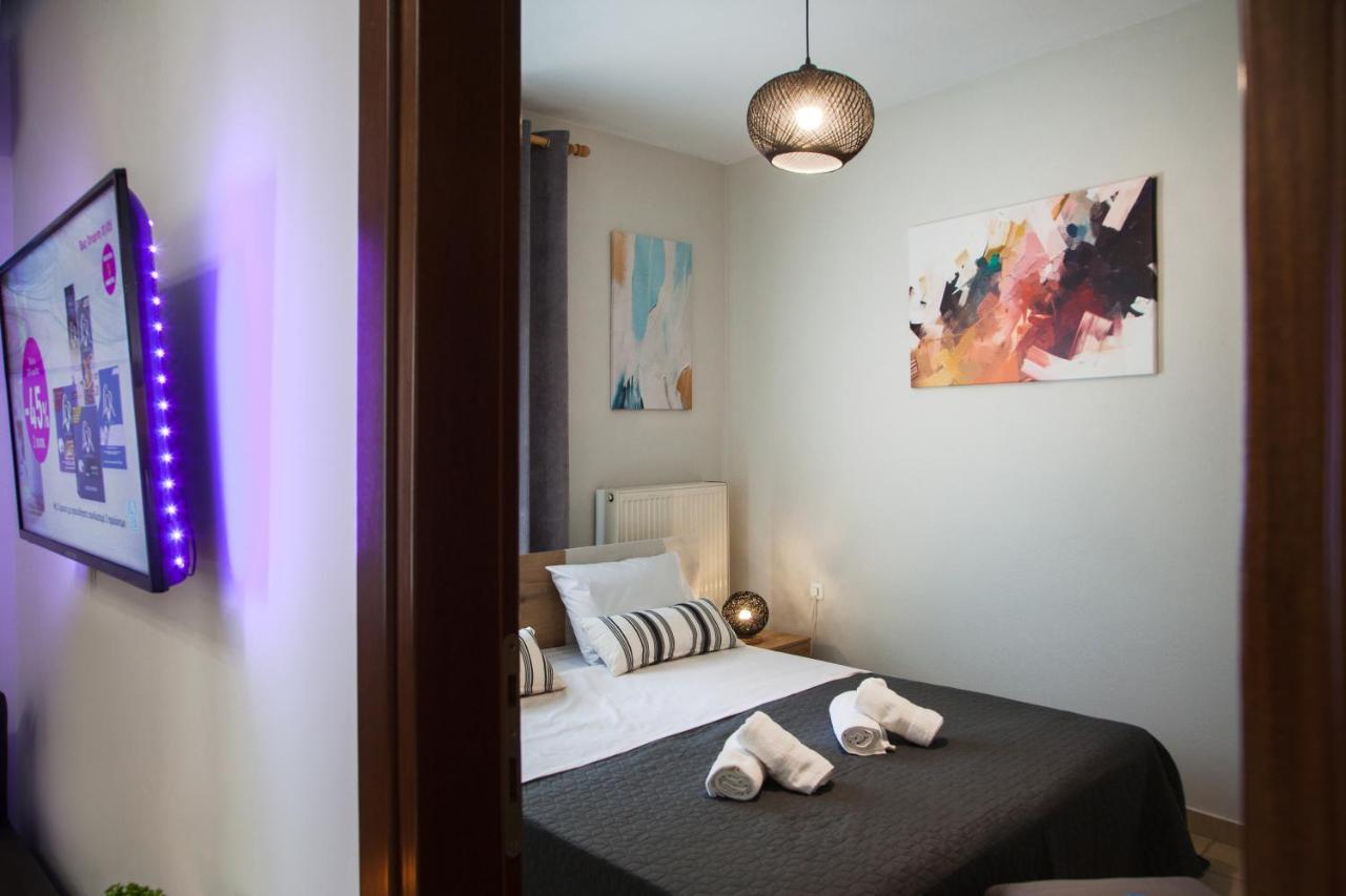 Kamares Loft Apartment Kavála ภายนอก รูปภาพ