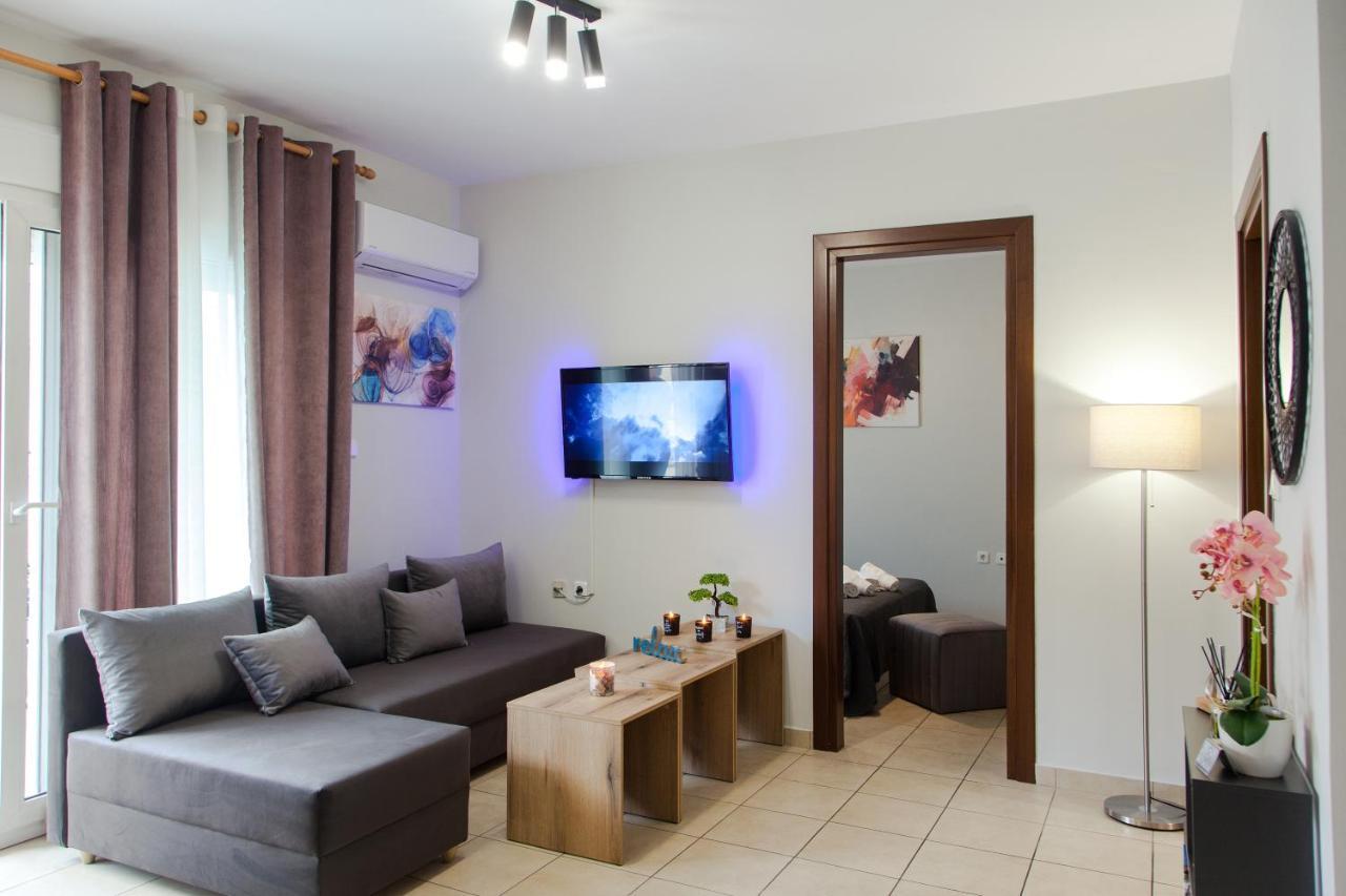 Kamares Loft Apartment Kavála ภายนอก รูปภาพ